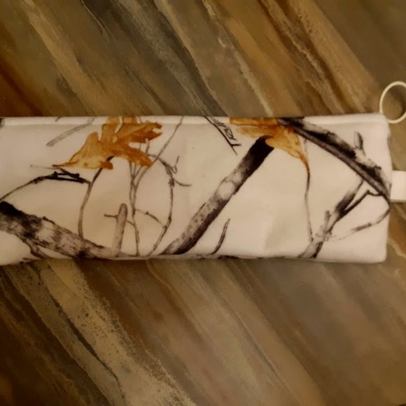 Felt-like Camouflage Zipper Hang Travel Case Soft shell Toothbrush Razor holder - Picture 5 of 6